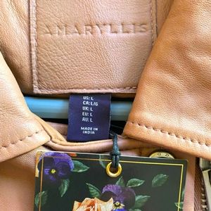 Amaryllis Leather Jacket